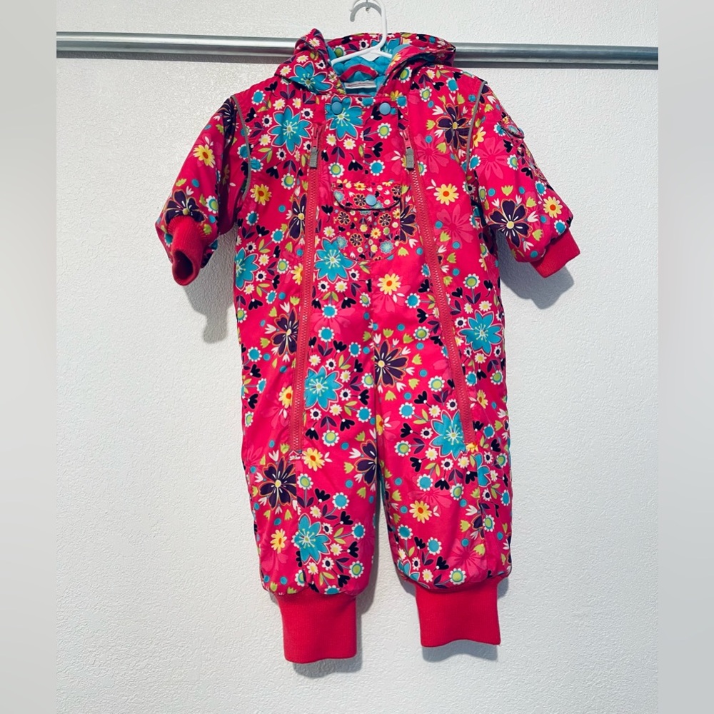 Hanna Andersson Toddler Snowsuit WITH Boots and Mittens!